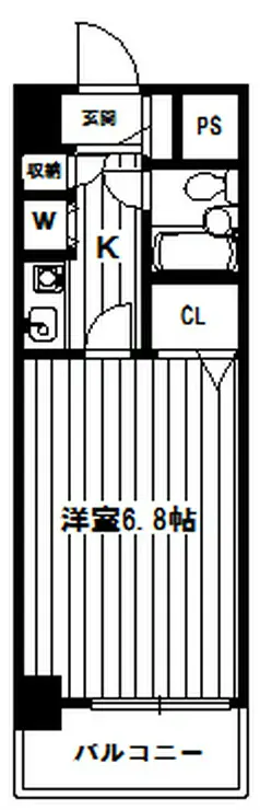 日神パレステージ吉祥寺 3階階 間取り