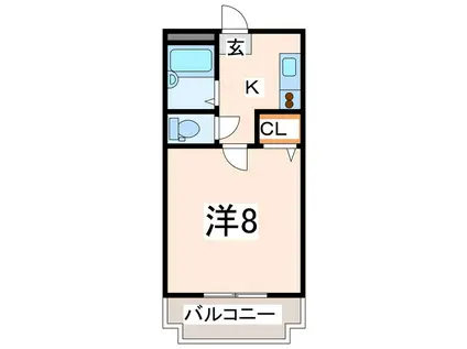 パークタワー芝浦ベイワードアーバンウイング(2LDK/7階)の間取り写真