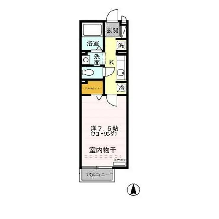 スヴァニール 2階階 間取り