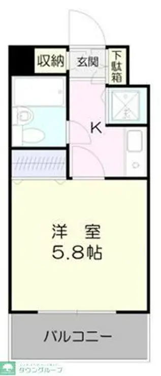 ソリスト綱島 3階階 間取り