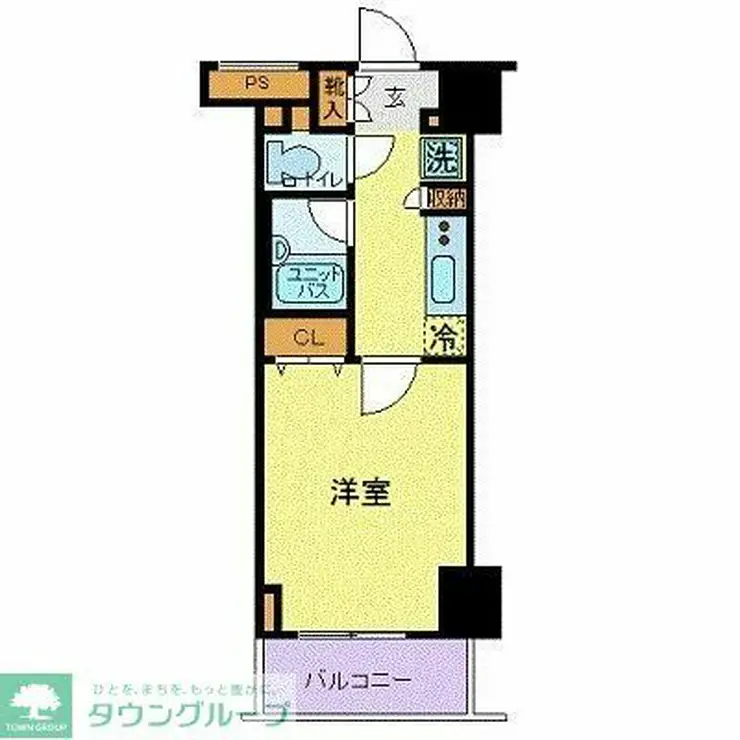 スカイコート新小岩 9階階 間取り