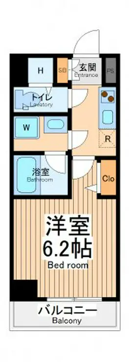 ドールマウスファイン 7階階 間取り