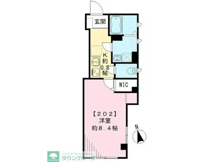 プライムブリス中野富士見町I(3LDK/3階)の間取り写真