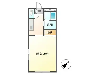 T.M.S(1K/1階)の間取り写真