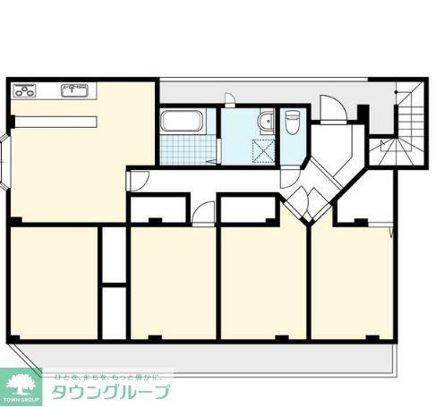 PATONA1610(4LDK/3階)の間取り写真