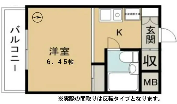 日新ハイツ北綾瀬 4階階 間取り