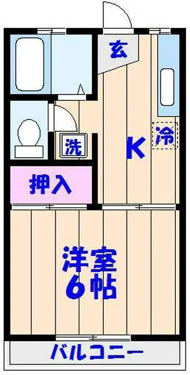 りとる・ミール 1階階 間取り