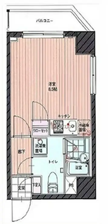 クレイシア錦糸町 7階階 間取り