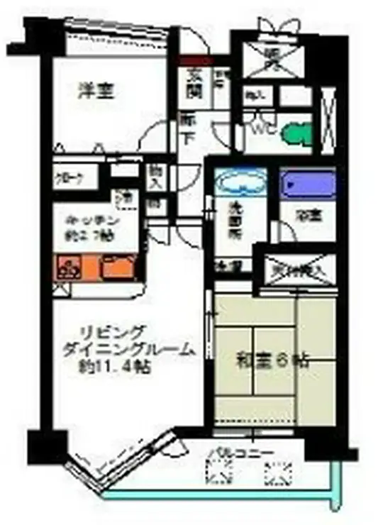 エステシオン大森 9階階 間取り