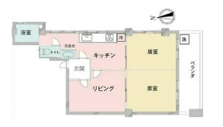 青木ビル 4階階 間取り