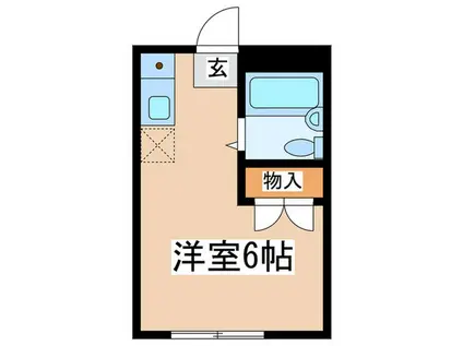 メゾンアレーズ(ワンルーム/3階)の間取り写真