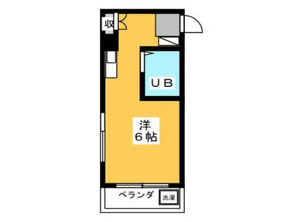 レガーロコヤス(ワンルーム/3階)の間取り写真