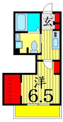 BELLE SCENE AOTO(1K/3階)の間取り写真