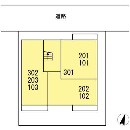 ポゥローニア湘南(ワンルーム/1階)の間取り写真