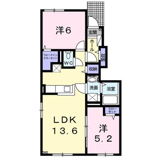 グッド946(2LDK/1階)の間取り写真