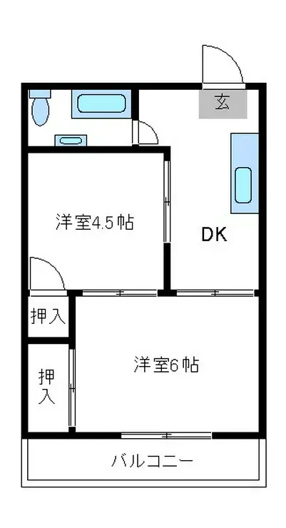 上馬柏ビル 4階階 間取り