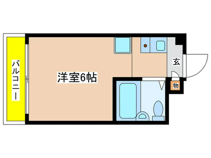 コスモ百合ヶ丘高石 5階階 間取り
