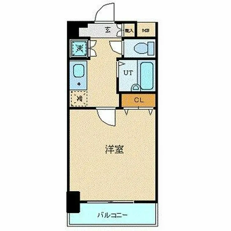 シンシア蒲田ステーションプラザ 8階階 間取り