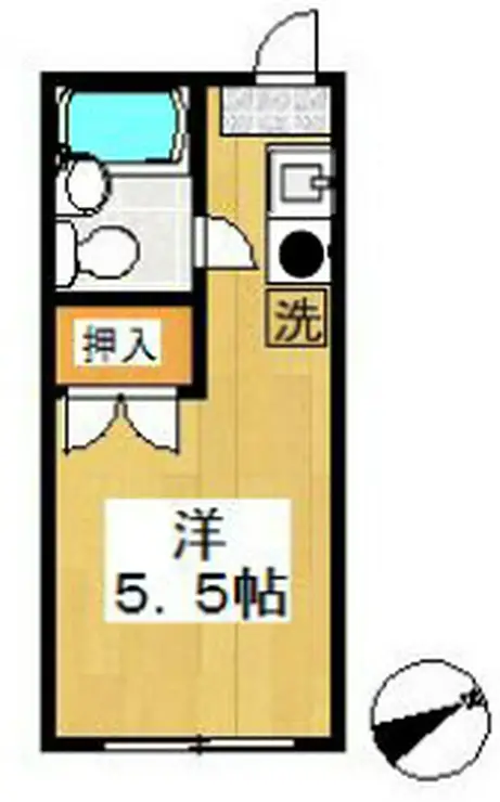 阿部マンション 3階階 間取り