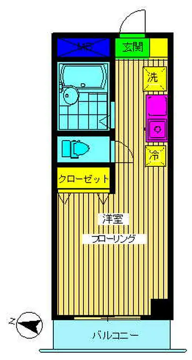KTハイム 2階階 間取り