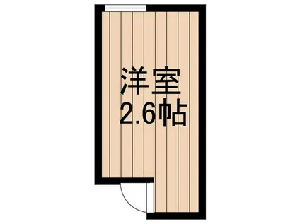 TCRE -大山-(ワンルーム/3階)の間取り写真