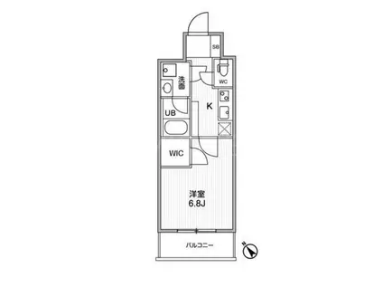 LIME RESIDENCE MACHIDA(1K/2階)の間取り写真