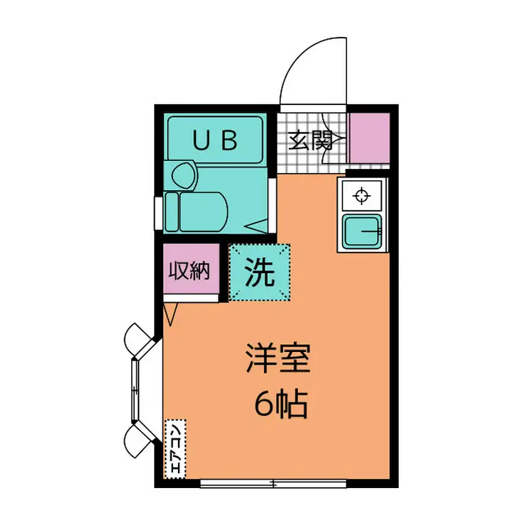 パレ玉川学園 2階階 間取り