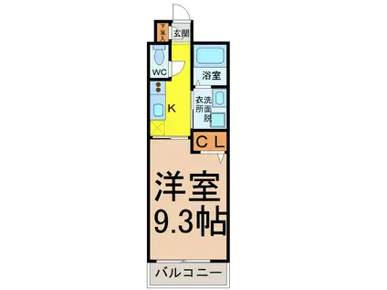 TOYOOKA APARTMENT(1K/1階)の間取り写真