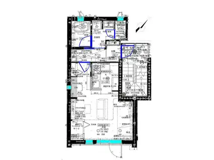 エイトスプリングス カリーナ(ワンルーム/2階)の間取り写真