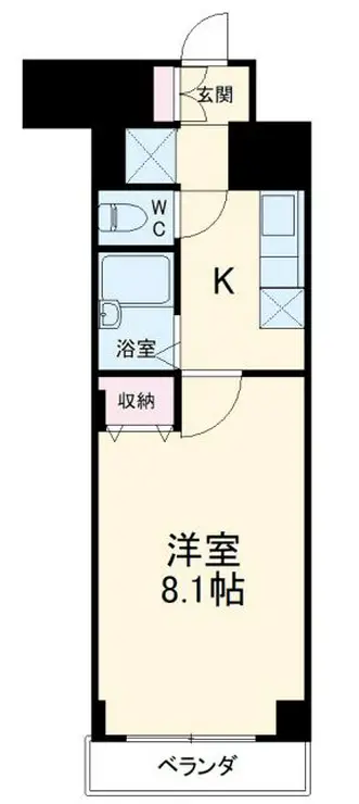 タック高砂 6階階 間取り