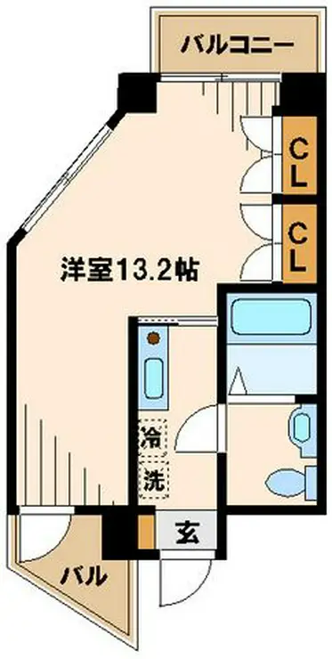 エルセレッソ 7階階 間取り