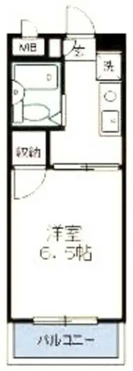 ヒルハイム鷺沼 3階階 間取り