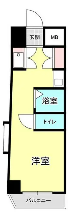 ストーク横浜医大前 2階階 間取り