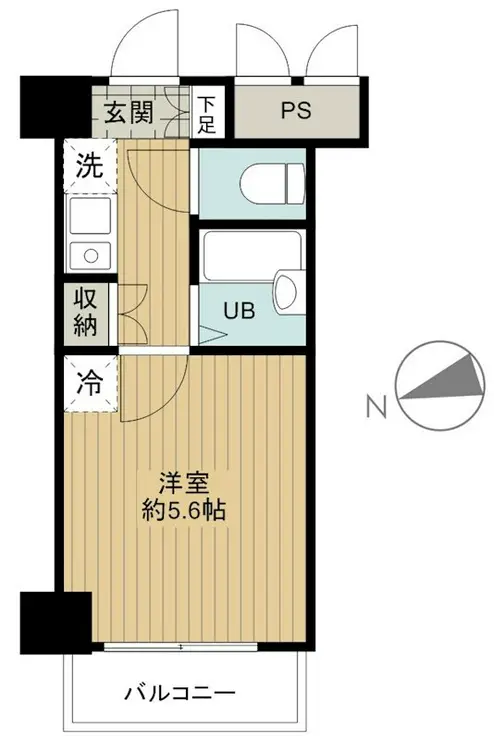 ヴェルステージ大森西 6階階 間取り