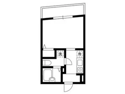 DEAR ECLASS EBISU ディアエクラス恵比寿(1K/1階)の間取り写真