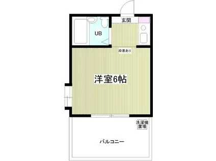 クアルト上井草(ワンルーム/4階)の間取り写真