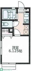 ミネルヴァ鶴見市場(1K/2階)の間取り写真