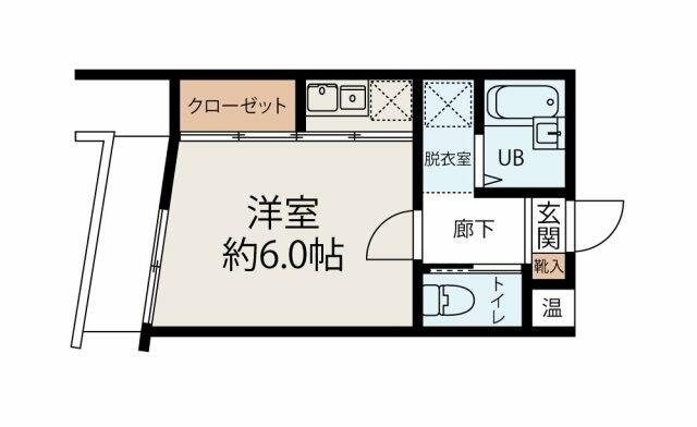 アヴァンセ西遊(1K/3階)の間取り写真