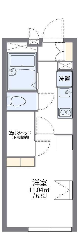 レオパレス山幸(1K/3階)の間取り写真