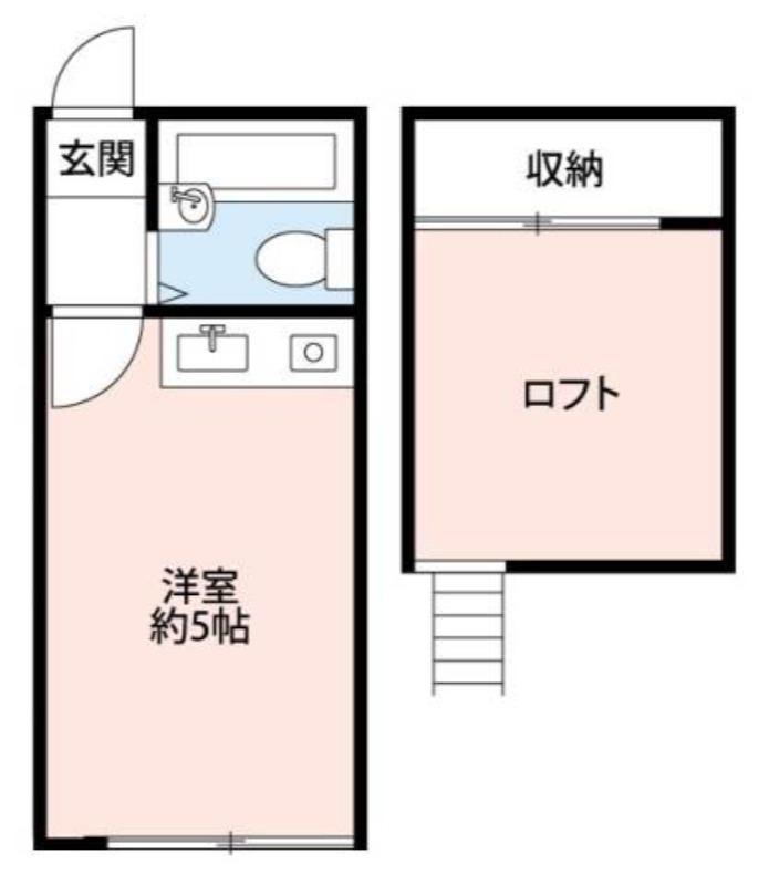 ANQ FIRST(ワンルーム/2階)の間取り写真