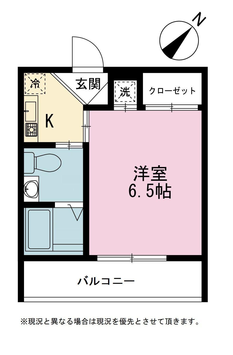CASAMENTO MOTORE(1K/2階)の間取り写真