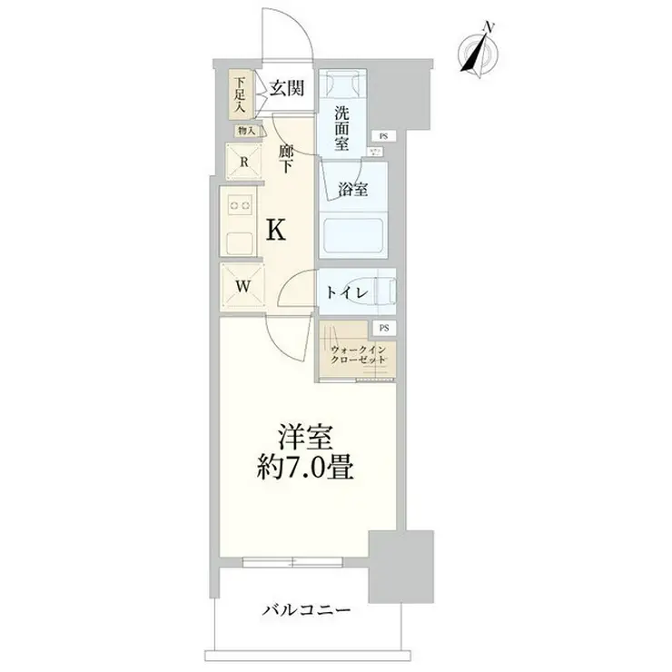 シティハウス東麻布 12階階 間取り