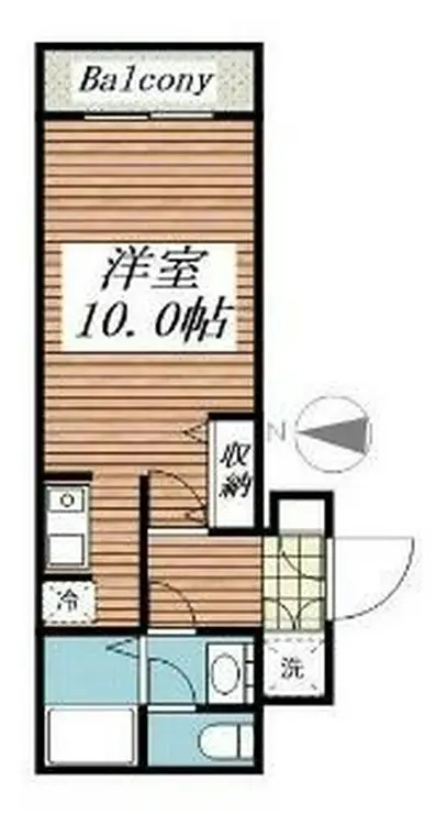 モカネスト久が原 3階階 間取り