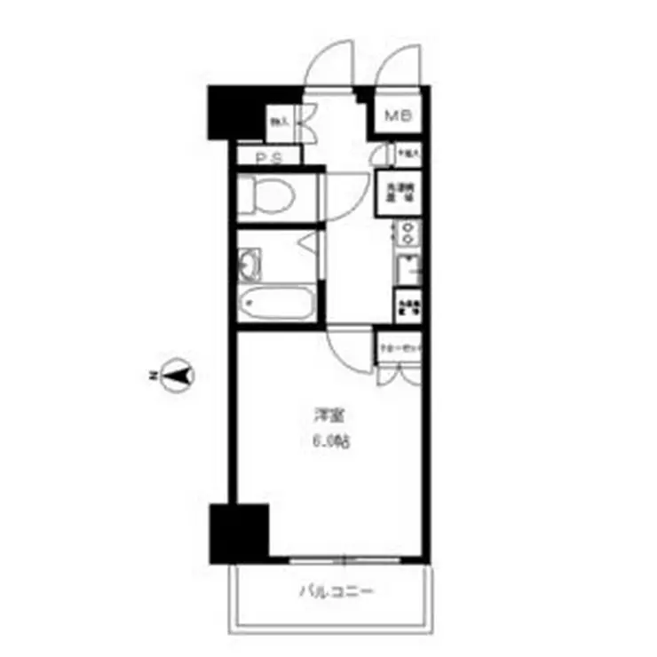 ヴェルト板橋イースト 4階階 間取り