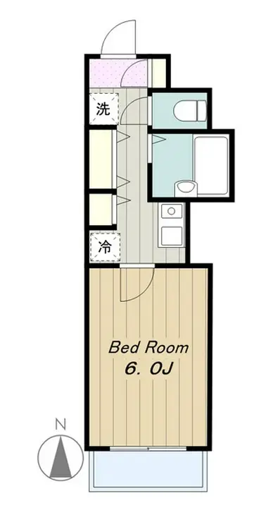 アドニスイースト 2階階 間取り