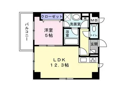 OWLSTYLE KANDACHO(1LDK/4階)の間取り写真