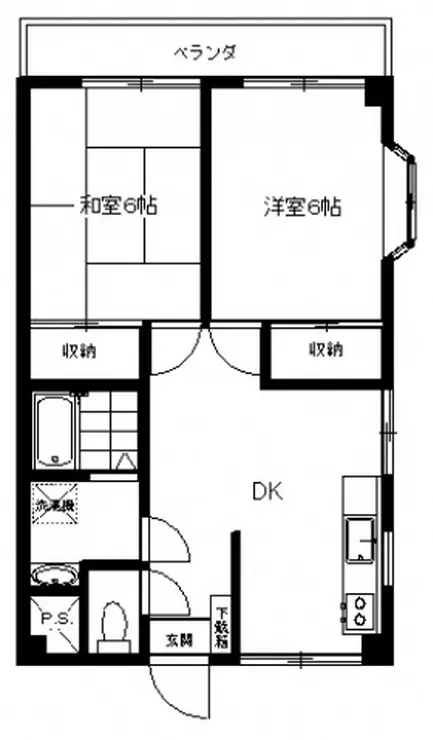 ノイエス三田 2階階 間取り