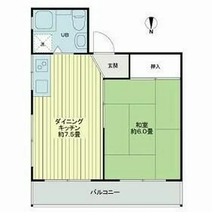 江ノ島 シーサイドマンション 3階階 間取り