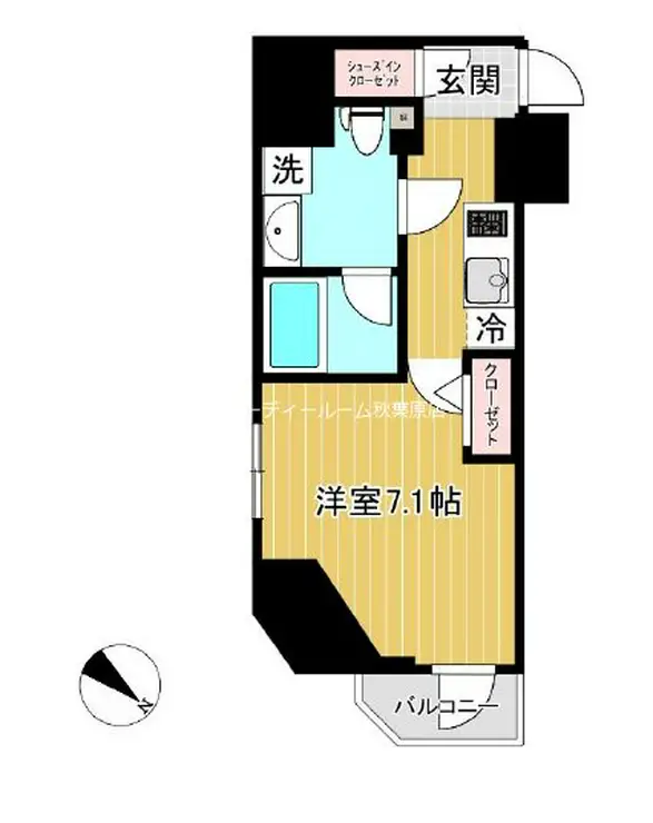 アイルイムーブル御茶ノ水 2階階 間取り