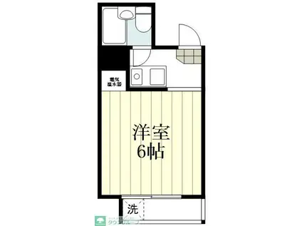 パークサイド秋池(ワンルーム/2階)の間取り写真